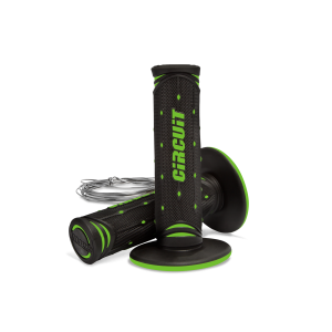 POIGNEE MOTO CROSS/ENDURO  JUPITER NOIR/VERT