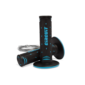 Circuit Equipment poignee  MOTO CROSS/ENDURO JUPITER BLEU LIGHT