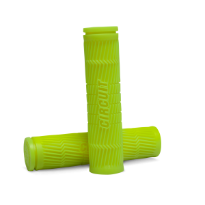 POIGNEE VELO CIRCUIT EQUIPMENT MODELE FLASH  JAUNE FLUO