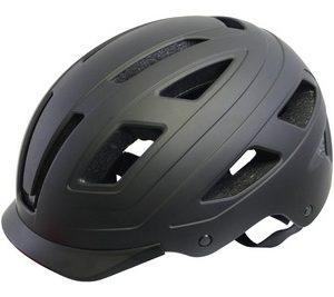 Casque Urban Style noir TAILLE MEDIUM 52-58 éclairage intégrer