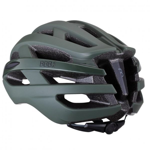 BHE-151 casque Hawk olive verte mat M (54-58cm) – Image 2